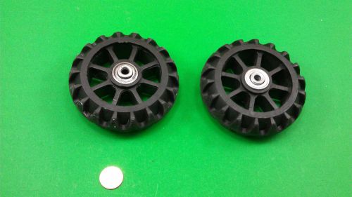 3-3/4&#034; WHEEL WITH BALL BEARING, SET OF 2