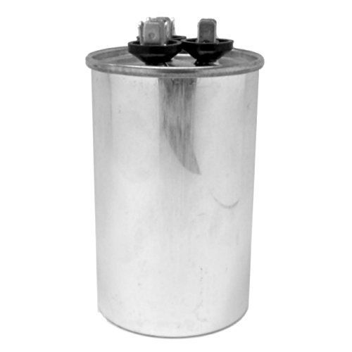 Capacitor 70+10 mfd 370 vac round onetrip parts? direct replacement for rheem for sale