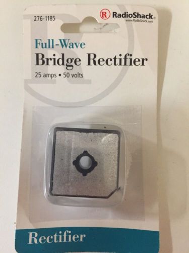 Full Wave Bridge Rectifier 50 Volts 276-1185 By RadioShack