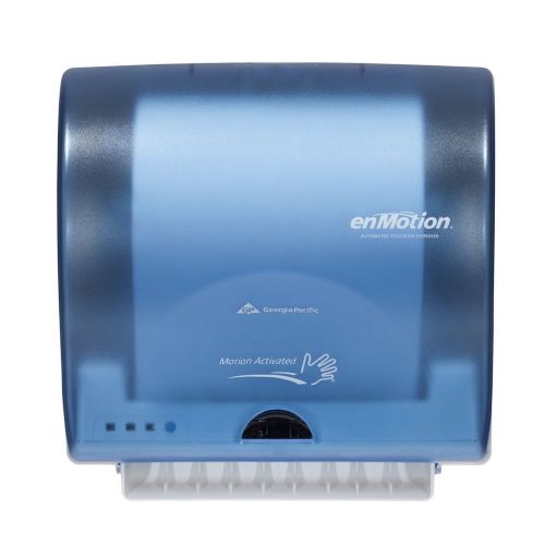 Paper Towel Dispenser Touchless New Wall Mount Blue