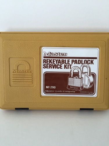 Master Padlock Rekeyable Service Kit 290 - Full of Cylinders