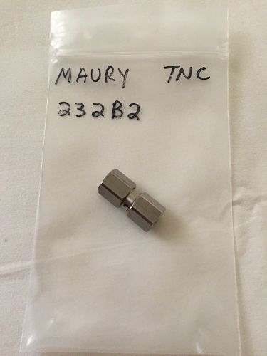 Maury Microwave 232B2 TNC male to TNC Male Coaxial to Coaxial 50 ohms DC-18.0GHz