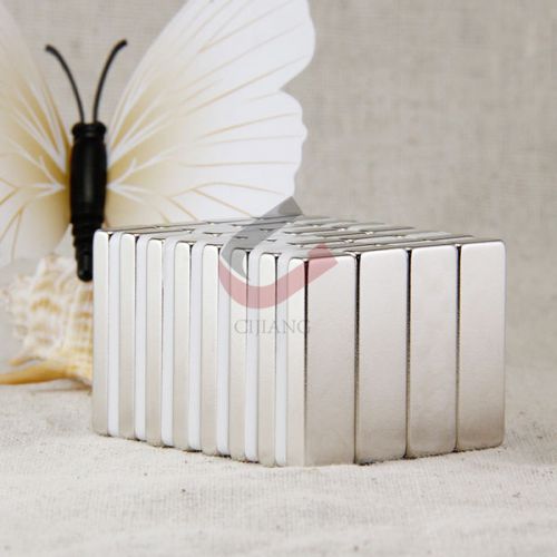 10PCS 30mm x 10mm x 4mm N35 Block Bar Neodymium Strong Magnet 11700 Gauss