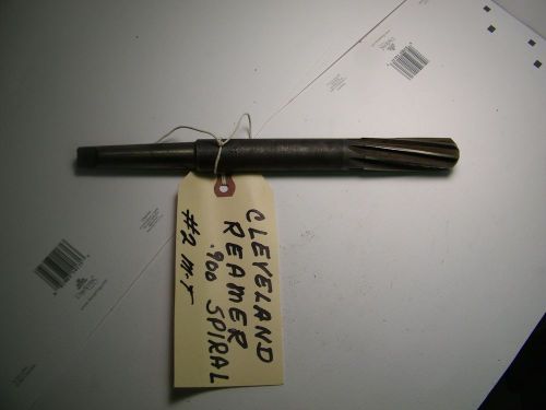 Cleveland - #2 m-t, spiral reamer  flute - .900&#034; for sale
