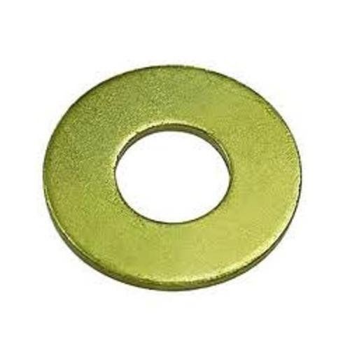 Steel flat washer, zinc yellow chromate plated finish, grade 9, 5/8&#034; screw size, for sale