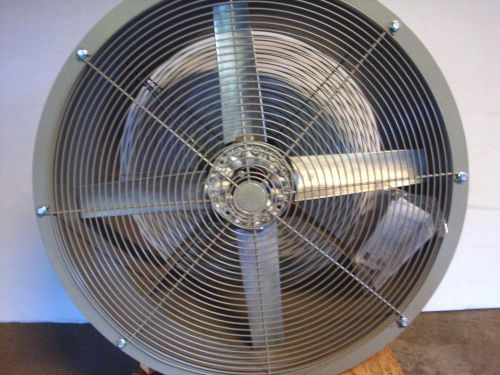 Dayton 2atc7 industrial air cannon. 30 inch exhaust fan. w/ mounting flanges for sale