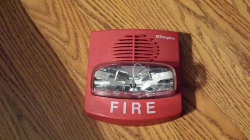 Simplex fire alarm strobe 4903-9417 22-29 volts dc for sale