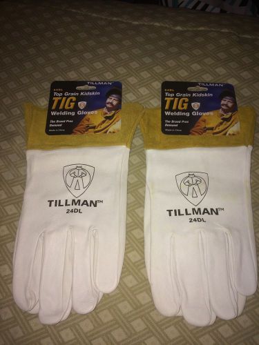 Lot Of 2 Tillman Tig Welding Gloves Size Large