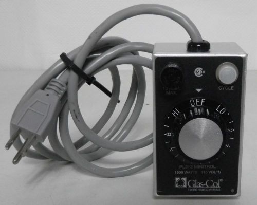 Glas-Col PL312 Minitrol Controller, Used