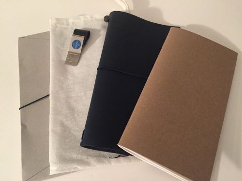 Midori Traveler&#039;s Notebook Blue Edition