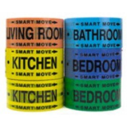 Moving supplies - 2 room labeling tape--tape for your bedroom living room bat... for sale