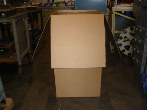 Cardboard Box 21” x 21” x 38  1/2 ” x 65 Lbs. Capacity