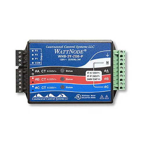 Onset T-WNB-3Y-208, WattNode 208/240 VAC  Transducer Sensor