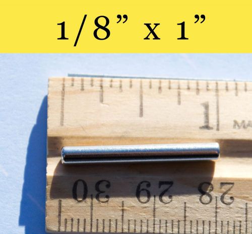 50  qty 1/8&#034;x1&#034; Neodymium Rare Earth Rod Magnets