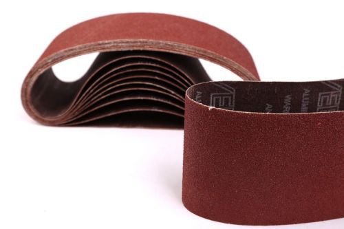 5 pack sanding belt 3&#034; x 18&#034; general purpose sanding belts 120-grit medium for sale
