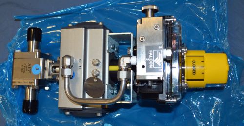 SVF 1&#034; SANITARY STAINLESS 3-WAY BALL VALVE ACTUATOR Intellis 7600 DEVICENET