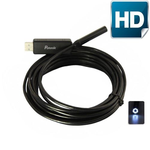 5m usb 6 led potensic waterproof hd 2 megapixel camera mini endoscope borescope for sale