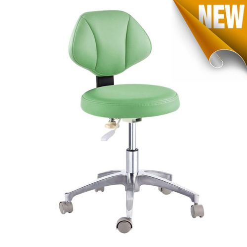 Dental HOT Medical Mobile Chair Doctor&#039;s Stools with Backrest PU Leather QY90E