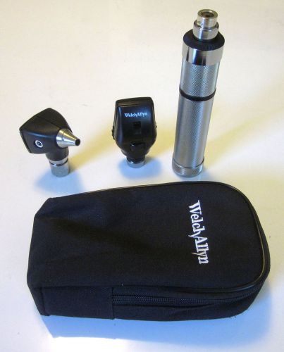 Welch Allyn 3.5V Ophthalmoscope + Otoscope Set - Perfect Condition