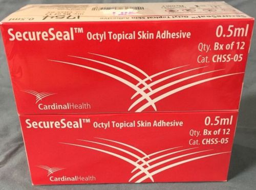 SecureSeal Octyl Topical Skin Adhesive CHSS-05 Bx Of 12