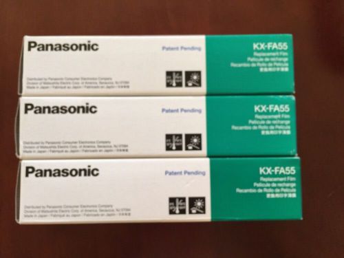 KX-FA55 Panasonic Replacement Film Set Of Three