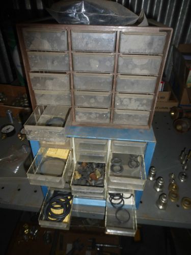 Draft beer bar equipment, o-rings and gaskets plus plastic cabinet