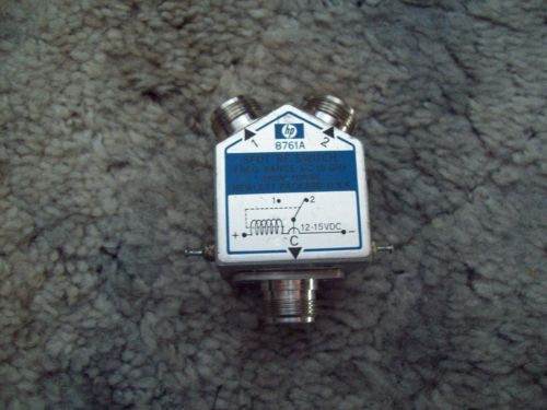 HP 8761A--AND--5081-8178 RF Coaxial Switches=BOTH for ONE sale PRICE !!