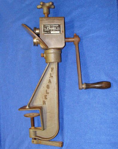 Flagler hand flanger sheet metal tool tinsmith flange maker with rollers