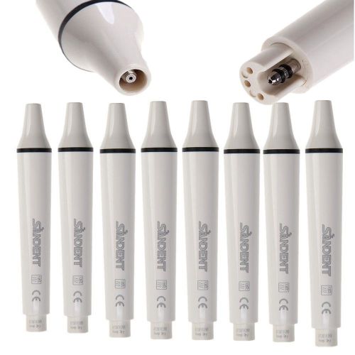 10PCS Dental Detachable Ultrasonic Piezo Scaler Handpiece fit EMS WOODPECKER Tip