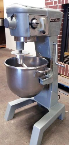 Hobart d-300 30 quart dough mixer with bowl and (2) tools for sale