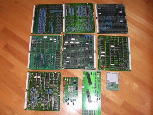 printed circuit boards, populated, from GE ultrasound machine, 13 pounds