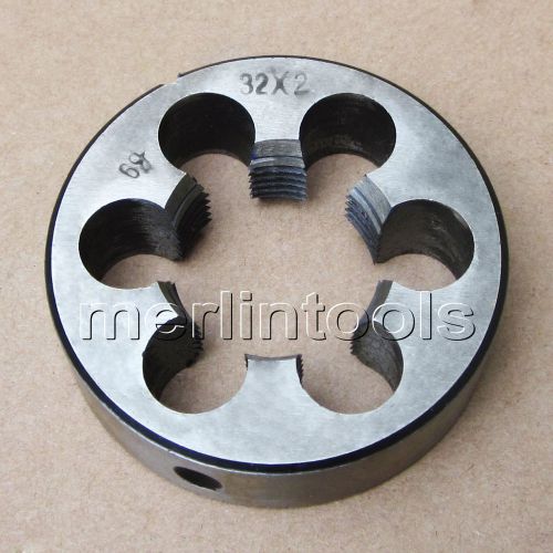 32mm x 2.0 Metric Right hand Die M32 x 2mm Pitch