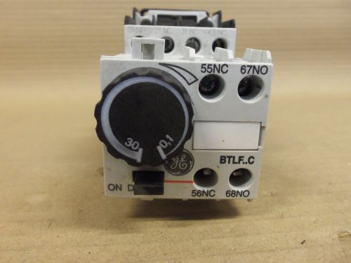 Ge rl4ra022t control relay 600v 20 amp with btlf30c 0.1-30 sec timer 110v coil for sale