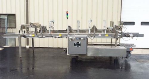 Hamrick model 360 automatic case packer with servo laner for sale