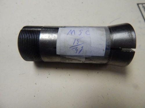 MSC   15/32&#034; # 5C Collet with internal Threads