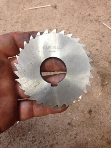 Horizontal Milling Cutter 3X7/32X1 30 Tooth Slitting Slotting Saw Mill Machinist