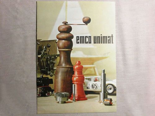 Emco Unimat SL Mini Lathe Brochure