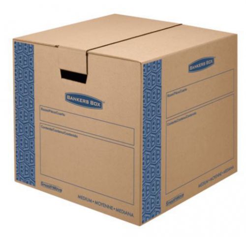 Bankers box smoothmove moving and storage boxes medium 8ct for sale
