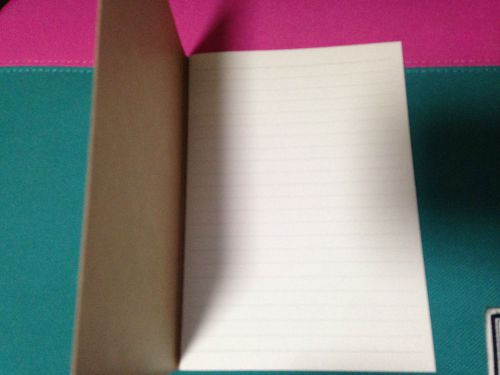 JAPAN MUJI  Recycled paper notebook A6 6mm ruled 30 sheets (60 pages)fast to USA