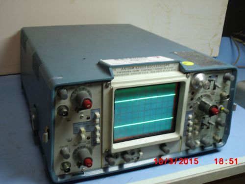 TEKTRONIX 465M OSCILLOSCOPE U.S. AN/USM-425(V)1 2 Channels 100Mhz.