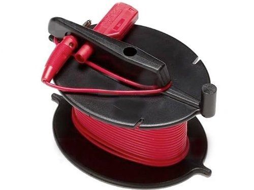 Fluke GEO CABLE-REEL 25M Durable Red Cable Reel for Earth Ground Testing, 25m