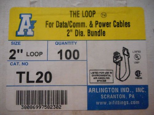 Arlington TL20-100 The Loop Cable Hangers Hanger for Communications Cable