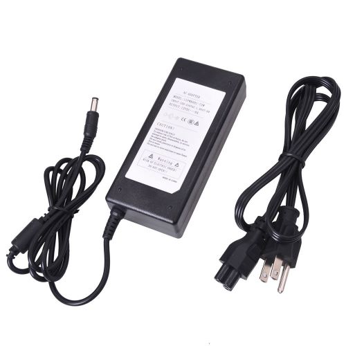 12v 6a 72w ac adapter power supply+us charger cord for laptop led smd strip acc for sale