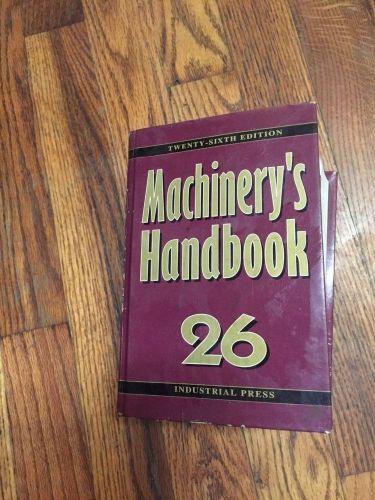 Machinery&#039;s Handbook 26 Industrial Press