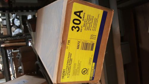 Square D heavy duty safety switch model # HU361