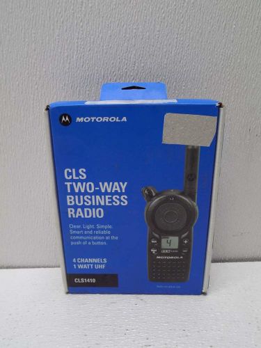 Motorola CLS1410 UHF 4-Channel Two-Way Business Radio