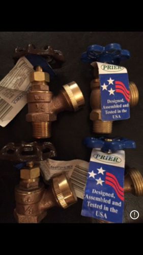 Boiler drain angle valves 1/2&#034; size 4pc for sale