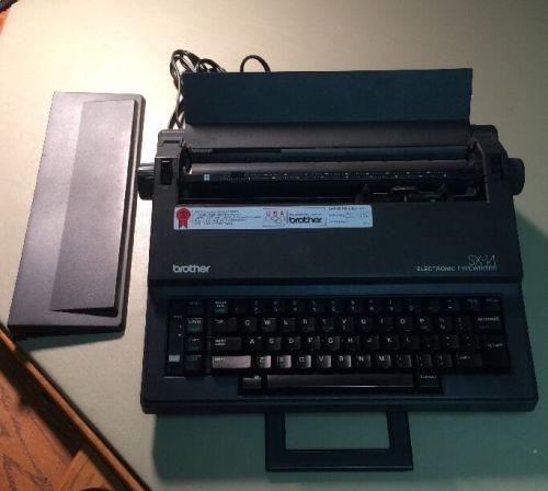 Brother SX-14 Electronic Typewriter Vintage Works