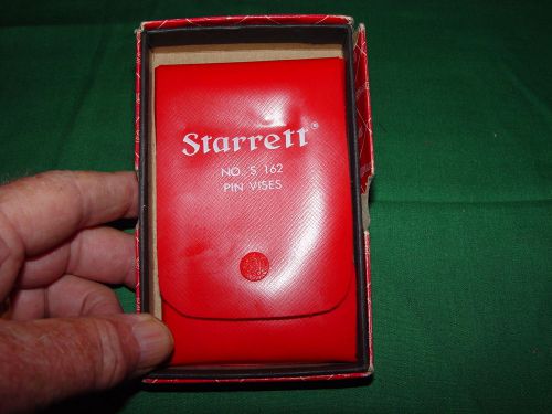 Vintage Starrett Pin Vise Set No. S 162 - Toolmaker/Machinest -No Reserve