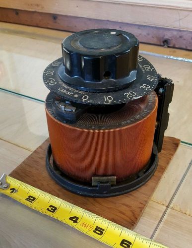 Vintage Powerstat General Radio Co Cambrid Mass 115 volt 50-60 Copper